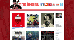 Desktop Screenshot of listen.takenobumusic.com